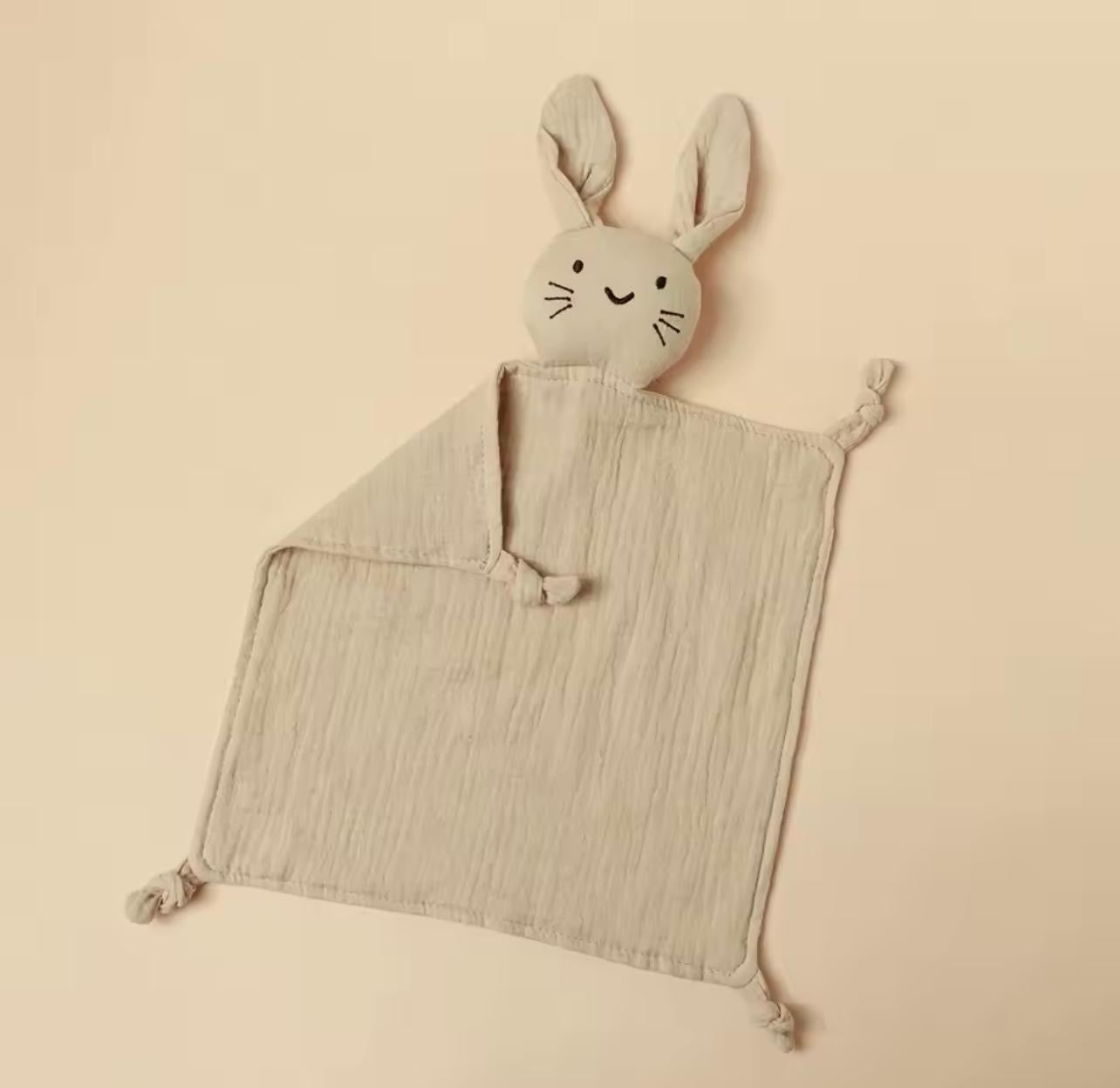 Knuffeldoekje konijn met naam