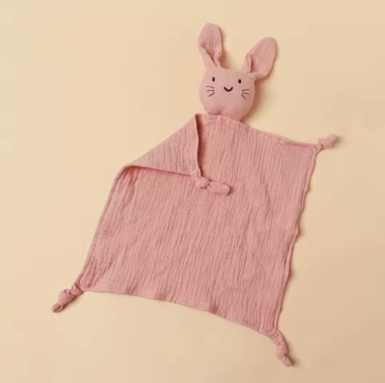 Knuffeldoekje konijn met naam